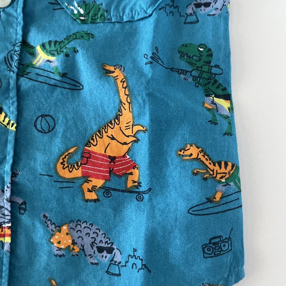 NEW Hatley Water Gun Dino Shirt (9-12m) - Picture 2 of 8
